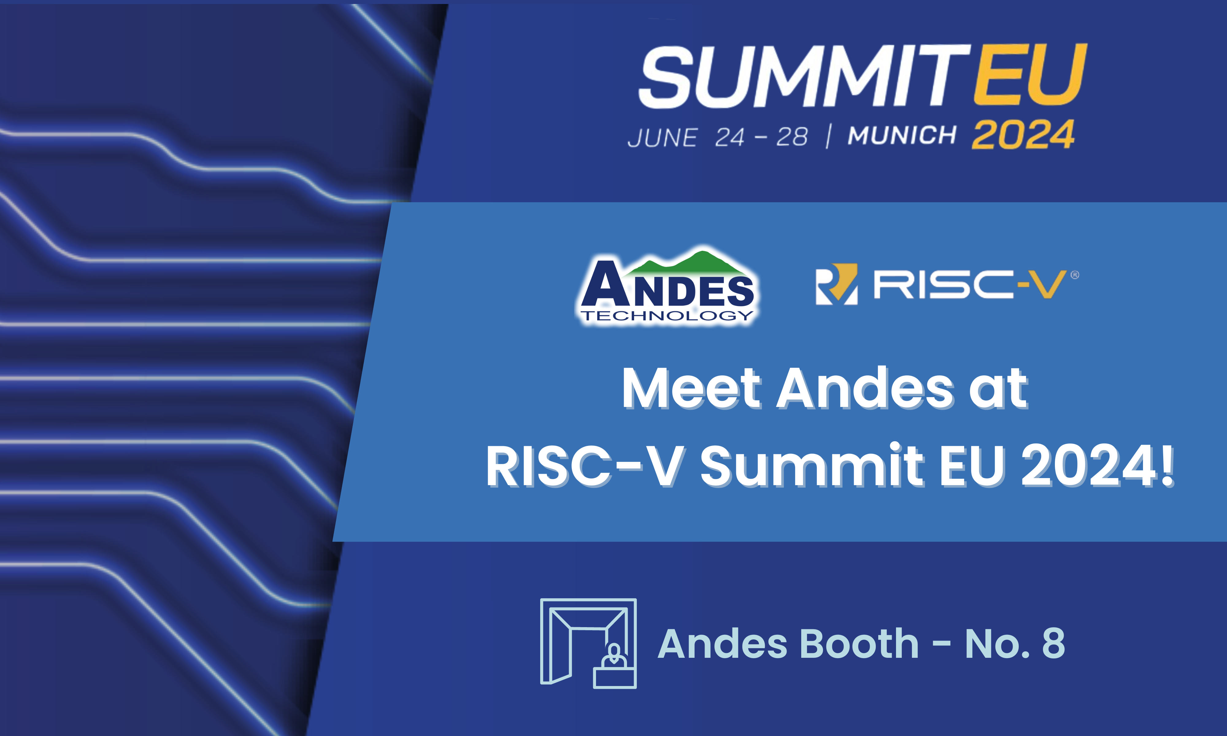 Read more about the article Andes Technology Showcases Leadership in AI and Automotive Applications at RISC-V Summit Europe 2024